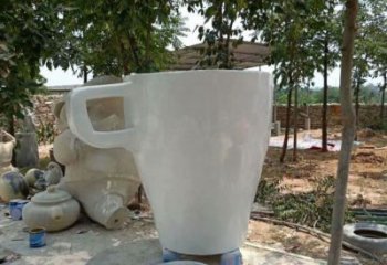 商業街杯子雕塑 售樓處學校雕塑 茶道擺件