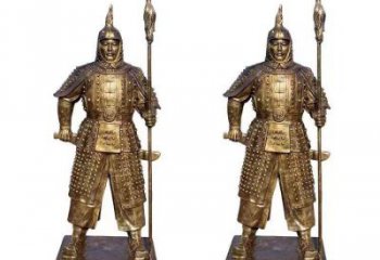 風(fēng)景區(qū)武士雕塑 售樓處廣場(chǎng)雕塑 仿古擺件