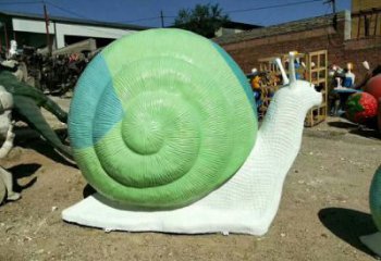 大型玻璃鋼蝸牛雕塑廠家 商業(yè)街廣場(chǎng)雕塑 古銅色擺件