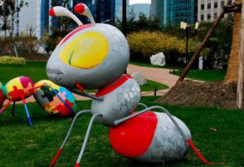 風(fēng)景區(qū)玻璃鋼螞蟻雕塑 售樓處廣場雕塑 仿古擺件