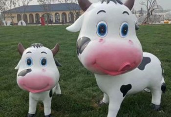 抽象玻璃鋼小狗雕塑 店門口彩繪雕塑 步行街?jǐn)[件