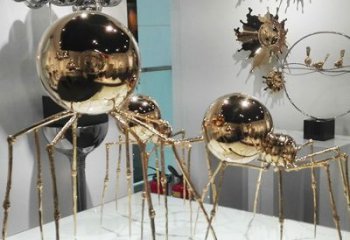不銹鋼蜘蛛雕塑廠家 風景區仿真雕塑 廣場小品