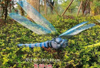 風(fēng)景區(qū)玻璃鋼蜻蜓雕塑 售樓處廣場雕塑 仿古擺件