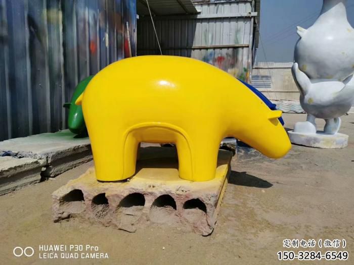 廣場不銹鋼豹子雕塑廠家 公園仿真雕塑 抽象擺件