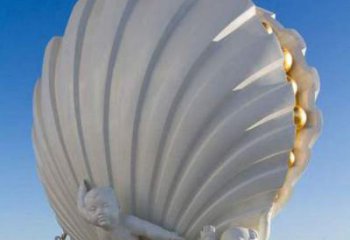玻璃鋼園林貝殼雕塑 風景區(qū)仿真雕塑 廣場小品