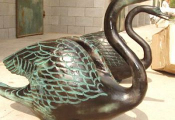 鴨子雕塑廠家，仿真動物， 公園廣場街頭擺件 (2)