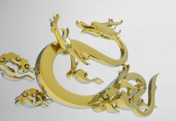 龍形銅雕塑，鑄銅工藝，大型動(dòng)物雕塑制造商 (5)