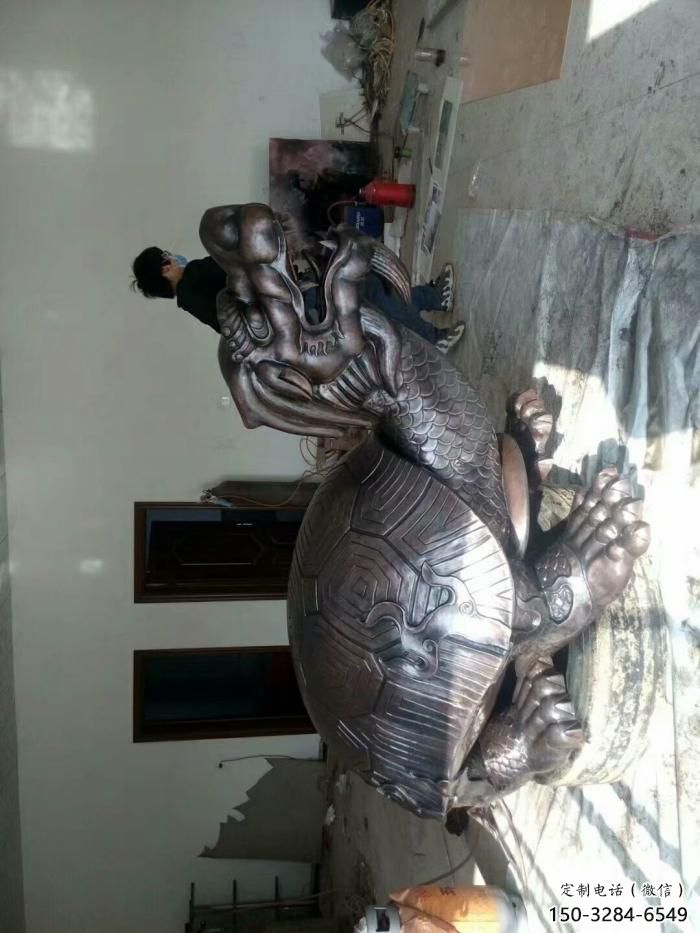 提供烏龜雕塑，神獸動物擺件，鑄銅工藝制作