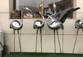 園林鴕鳥雕塑 風景區仿真雕塑 廣場小品