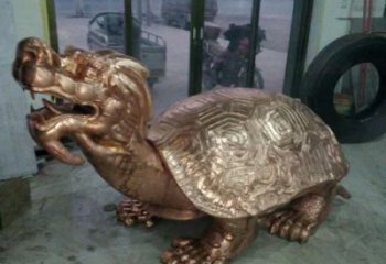 抽象烏龜?shù)袼?店門(mén)口彩繪雕塑 步行街?jǐn)[件