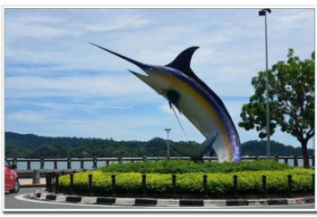仿真劍魚雕塑生產廠家，海洋生物雕塑，公園廣場大型雕塑