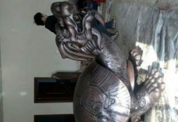 提供海龜?shù)袼?，神獸動物擺件，鑄銅工藝制作