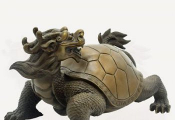 銅海龜雕塑加工廠家，神獸動物，仿古公園廣場擺件