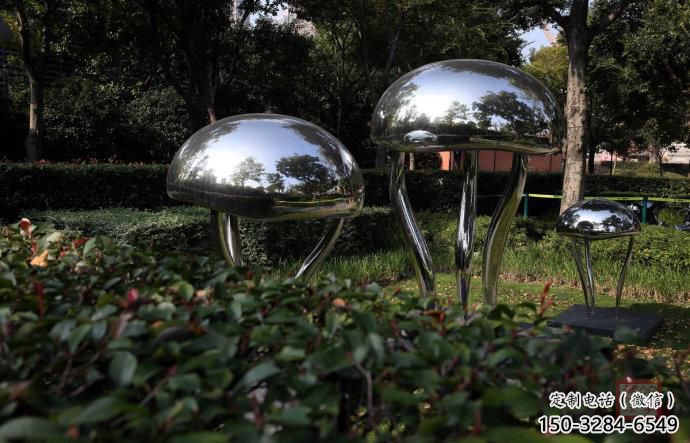 廣場(chǎng)不銹鋼水母雕塑 公園仿真雕塑 抽象擺件