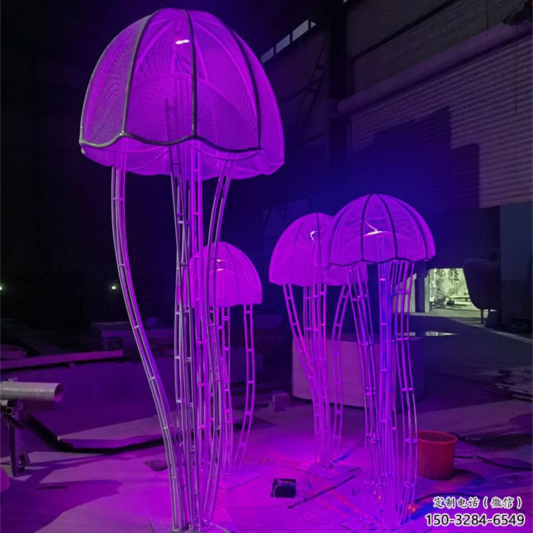 店門口水母雕塑 創意景觀雕塑 仿真擺件