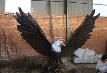 風景區銅老鷹雕塑 售樓處廣場雕塑 仿古擺件