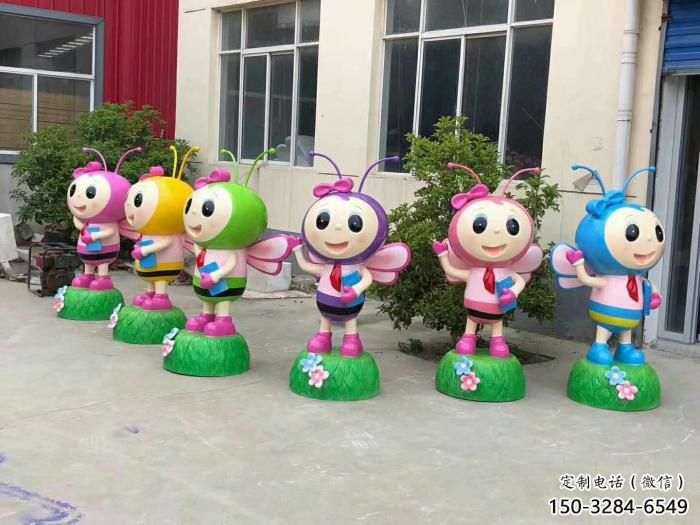 店門口蜜蜂雕塑廠家 創意景觀雕塑 仿真擺件