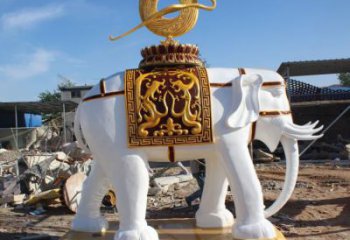 酒店小象雕塑，迪士尼主題，噴漆工藝