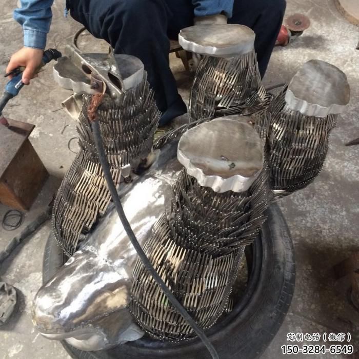 農(nóng)村猩猩雕塑，發(fā)光主題，噴砂工藝