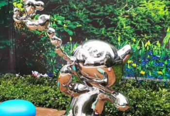 室內小貓雕塑，動物小品，鐵藝工藝