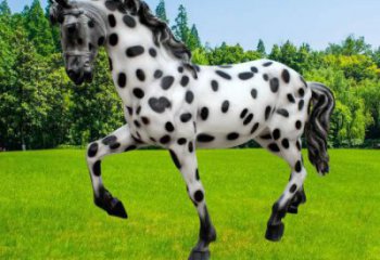 酒店小馬雕塑，仿真主題，烤漆工藝