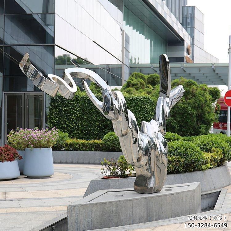 飯店貓咪雕塑，鍍金歐式雕塑，鍍金工藝