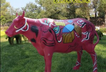 古銅色公牛雕塑 大型城市雕塑 商業(yè)街?jǐn)[件