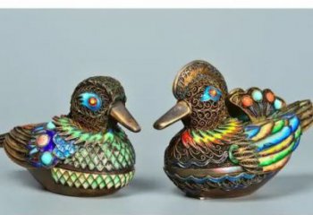 田間鴛鴦雕塑 彩繪仿真雕塑 園林?jǐn)[件