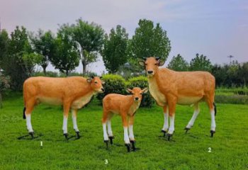 仿真黃牛雕塑 酒店公園雕塑 風(fēng)景區(qū)擺件