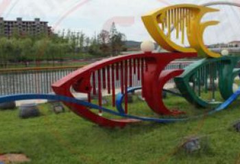 房地產魚形雕塑，仿古動漫雕塑，噴砂制造