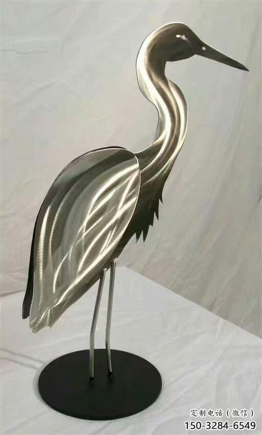 海洋館白鷺雕塑，鍍銅海洋雕塑，鍍銅工藝
