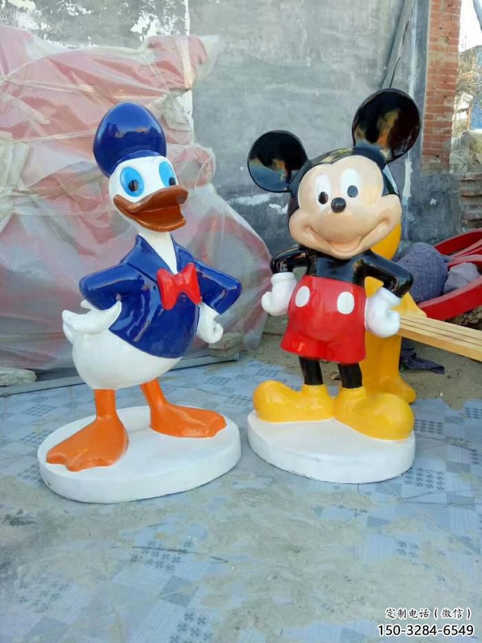 飯店老鼠雕塑，鍍金歐式雕塑，鍍金工藝