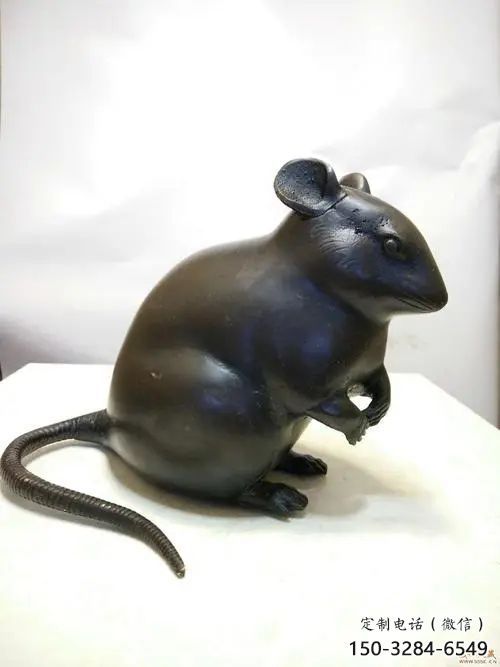 老鼠雕塑，鍍銅海洋雕塑，鍍銅工藝