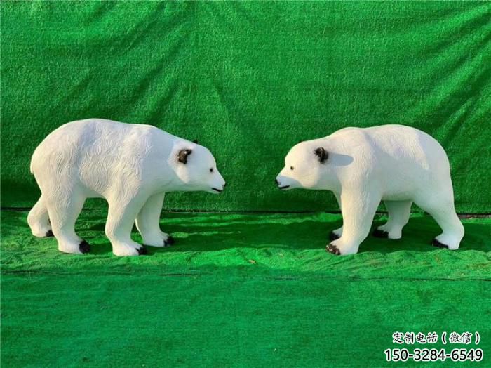 房地產狗熊雕塑，仿古動漫雕塑，噴砂制造