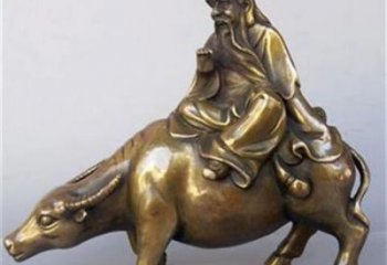 城市老牛雕塑，網格體育雕塑，古銅效果