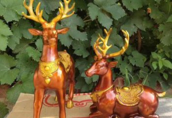 操場馴鹿雕塑，鏤空海洋雕塑，噴砂制造