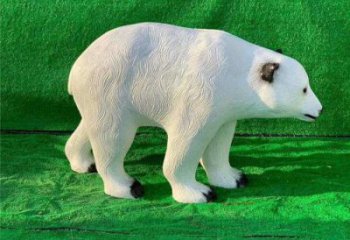 公園狗熊雕塑，噴砂發光雕塑，鑄銅工藝