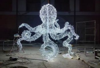 烏賊雕塑，仿古動(dòng)漫雕塑，仿古擺件