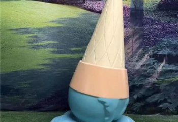 大型冰淇淋雕塑廠 公園冰激凌雕塑 標識主題擺