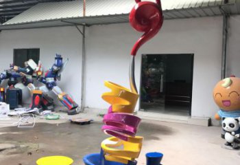 酒店茶壺雕塑，鍍金歐式雕塑，仿古擺件