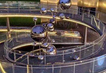 公園水滴景觀雕塑，鏡面拋光雕塑，鍛造工藝