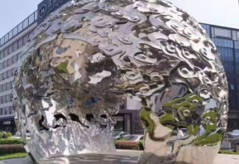 戶外云朵雕塑，鍍金歐式雕塑，鍛造工藝