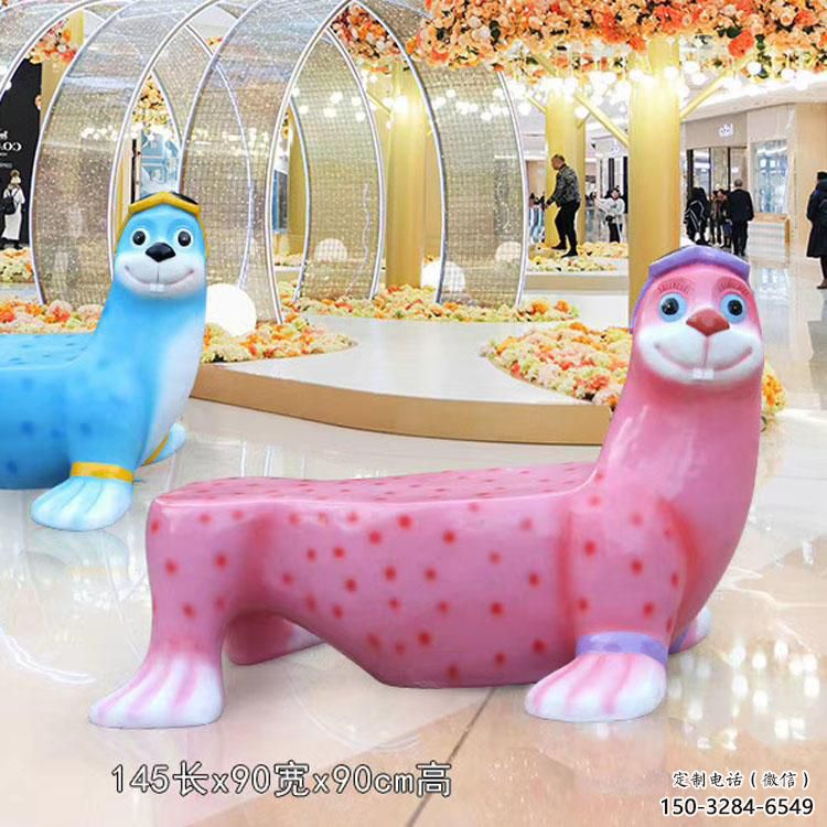 座椅雕塑，鏤空景觀雕塑，抽象效果