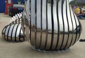 大型坐凳雕塑，鍛造景觀雕塑，鏡面工藝