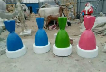 公園糖果雕塑 戶(hù)外景觀擺件 抽象雕塑