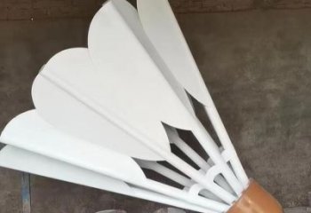 仿真羽毛球雕塑廠家 酒店公園雕塑 風景區擺件