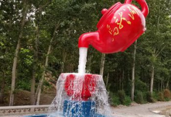 大型水壺雕塑價格 門口創意雕塑 售樓處小品
