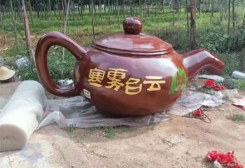 店門(mén)口水壺雕塑制作 創(chuàng)意流水雕塑 仿真擺件