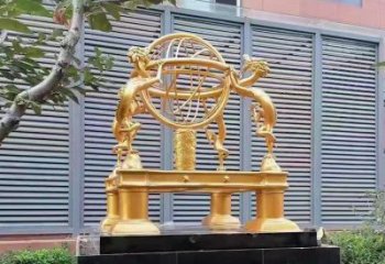 地動儀雕塑，仿古景觀雕塑，仿古擺件