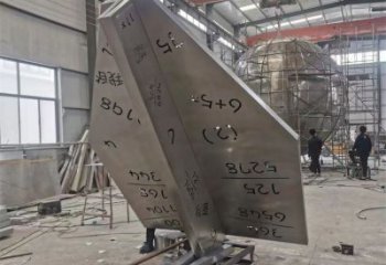 別墅區(qū)飛機(jī)雕塑 大型別墅區(qū)擺件 剪影雕塑